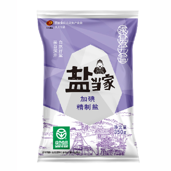 加碘精制盐（350g）
